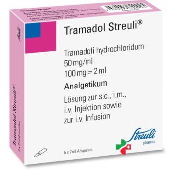 Tramadol Streuli 100 mg/2 ml 5 Ampullen 2 ml